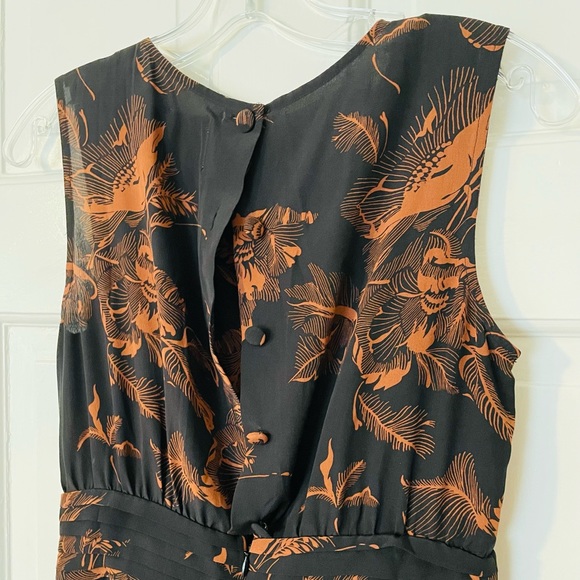 Madewell Isabella Silk Floral Jumpsuit - Picture 7 of 12